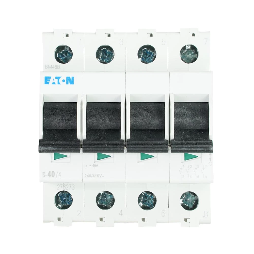 Miniatuur van Eaton hoofdschakelaar 40A 3-fase (4P) (276273)