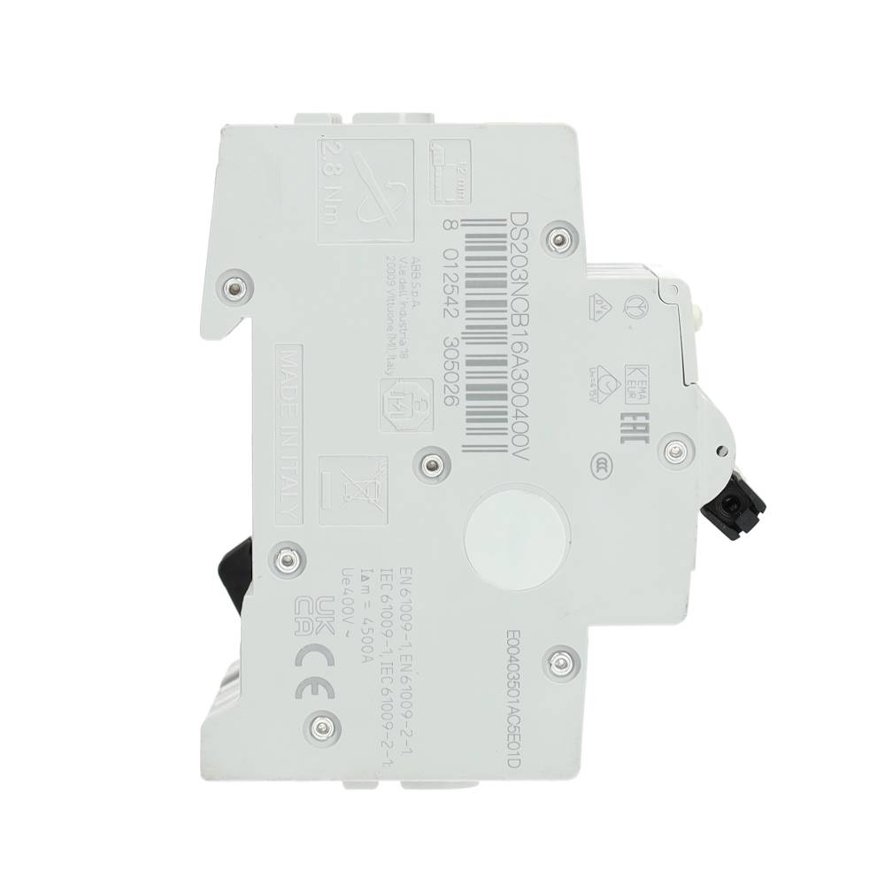 Miniatuur van ABB aardlekautomaat 3-polig+nul 16A B-kar 300mA (DS203NC B16 A300)