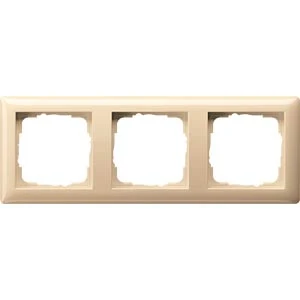 Miniatuur van Gira afdekraam 3-voudig - standaard 55 crème wit (021301)