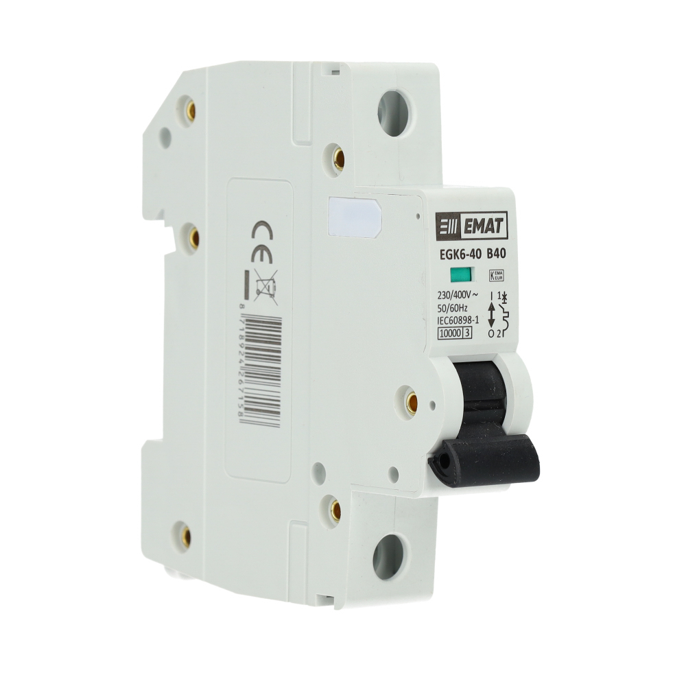 Miniatuur van EMAT installatieautomaat 1-polig 40A B-kar (85001036)