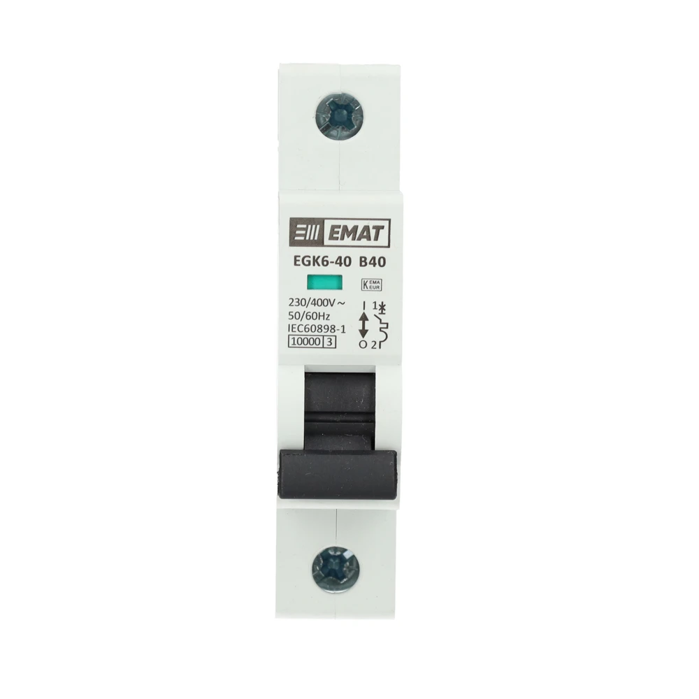 Miniatuur van EMAT installatieautomaat 1-polig 40A B-kar (85001036)