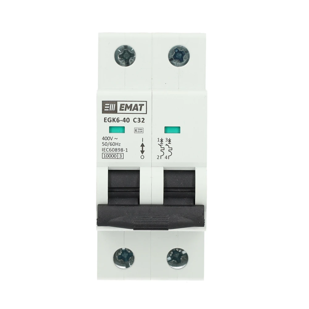 Miniatuur van EMAT installatieautomaat 2-polig 32A C-kar (85001021)