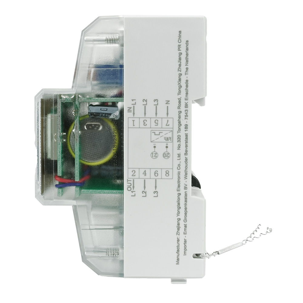 Miniatuur van EMAT energiemeter 80A 3-fase direct Klasse B MID (85008002)