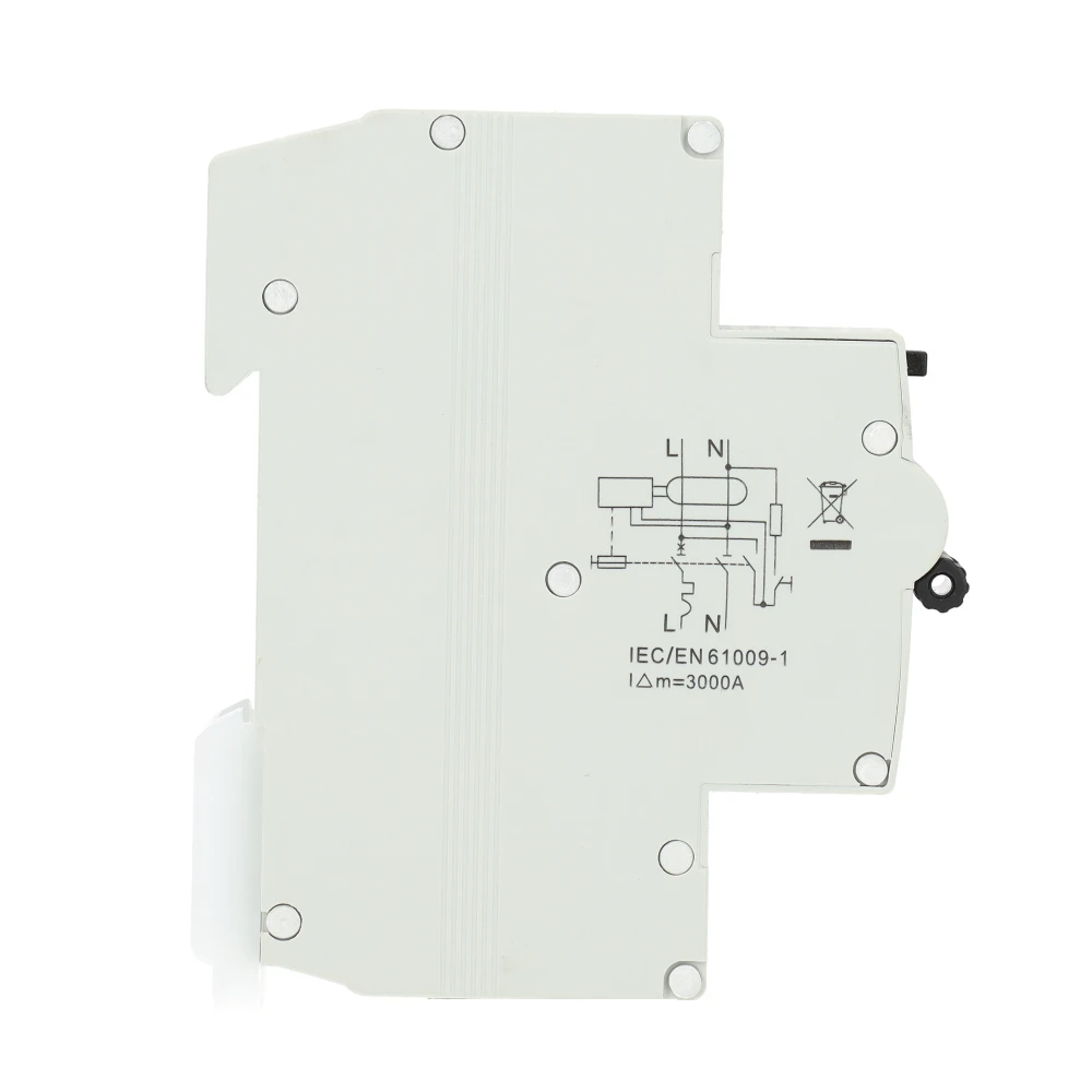 Miniatuur van EMAT aardlekautomaat C20 30mA 1-fase (1P+N) 6kA (85006007)