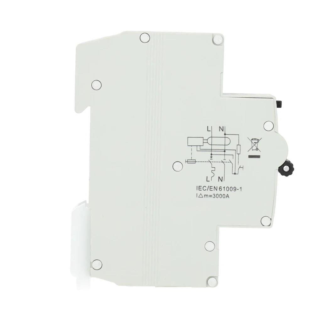 Miniatuur van EMAT aardlekautomaat C20 1P+N 300mA Type A (85006019)