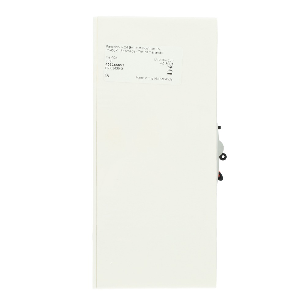 Miniatuur van EMAT PV-verdeler B16 groep met B16 alamat, WCD, hoofdschakelaar en kWh meter (PV0010)