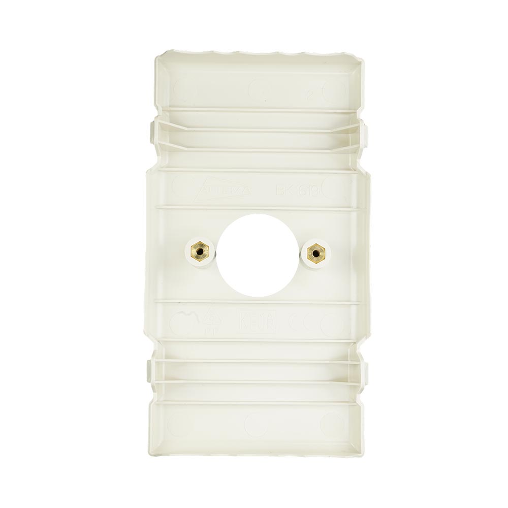 Miniatuur van ATTEMA montagedeksel lasdoos 76x135mm crème (AT1621)