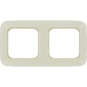 Miniatuur van Busch-Jaeger afdekraam 2-voudig - SI crème (2512-212-506)