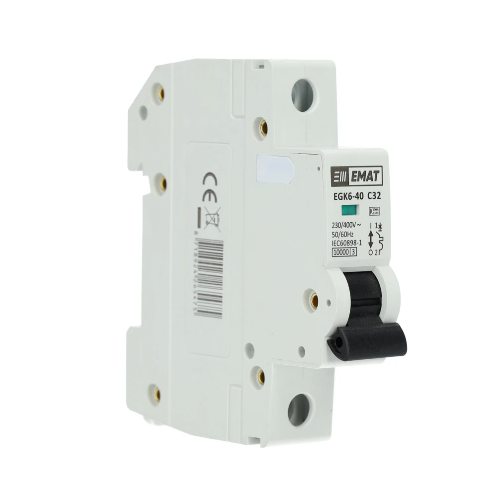 Miniatuur van EMAT installatieautomaat 1-polig 32A C-kar (85001035)