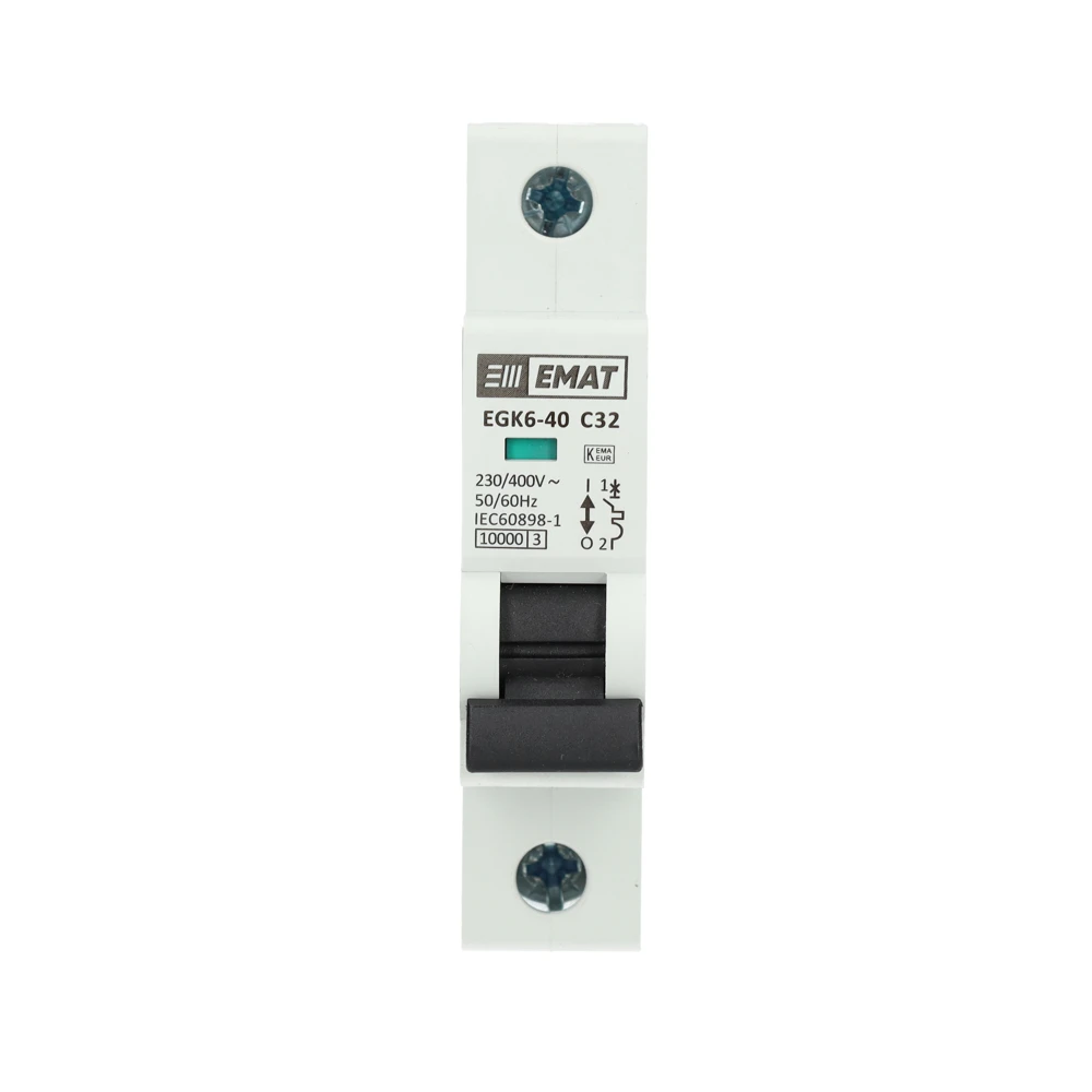 Miniatuur van EMAT installatieautomaat 1-polig 32A C-kar (85001035)