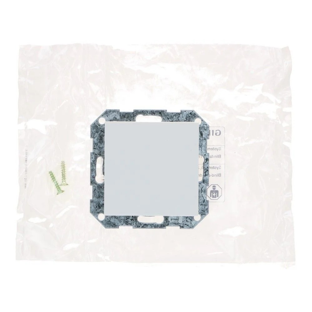 Miniatuur van Gira blindplaat - systeem 55 zuiver wit glanzend (026803)