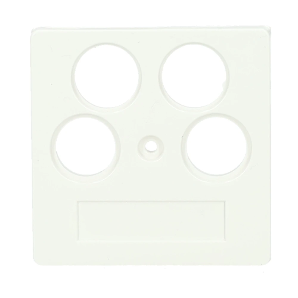 Miniatuur van Kopp HK07 centraalplaat voor antennecontactdoos tv/radio en satelliet wit per 5
