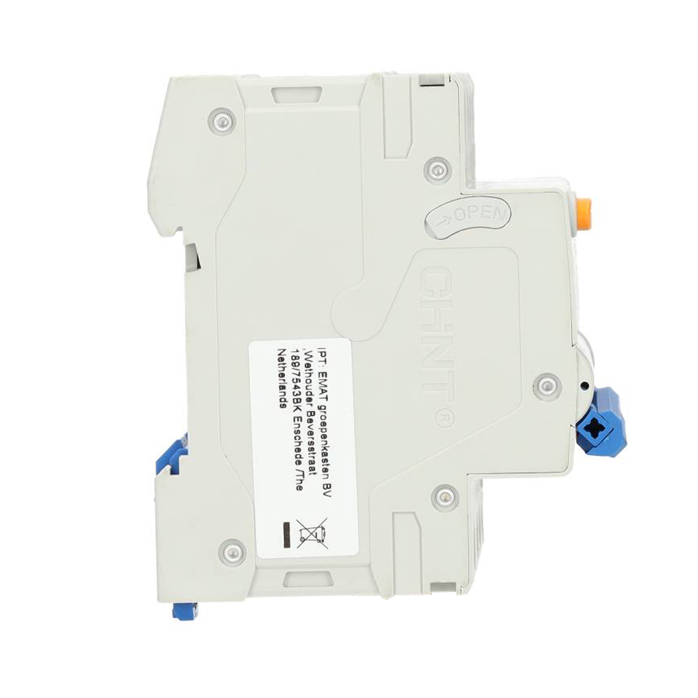 Miniatuur van Chint aardlekautomaat 25A 30mA type A 3-fase (3P+N) 10kA (2015C25)