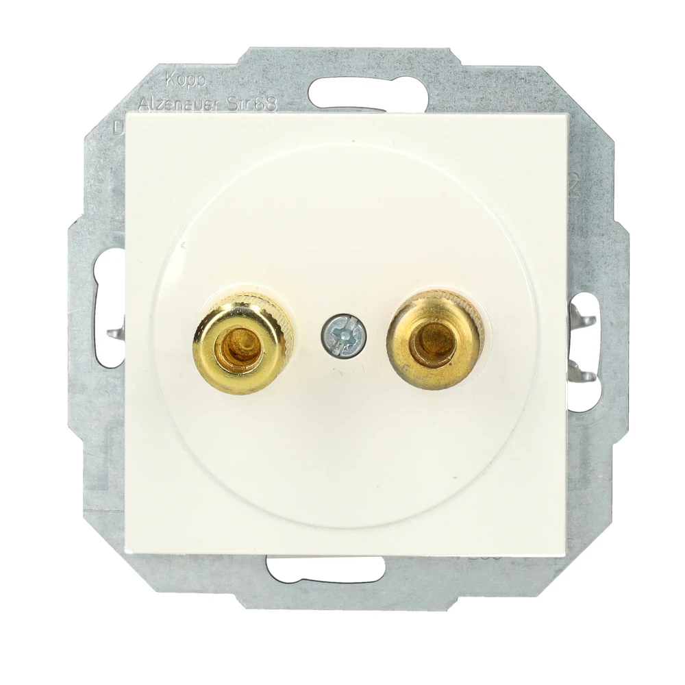 Miniatuur van Kopp HK07 luidsprekerstopcontact inbouw wit