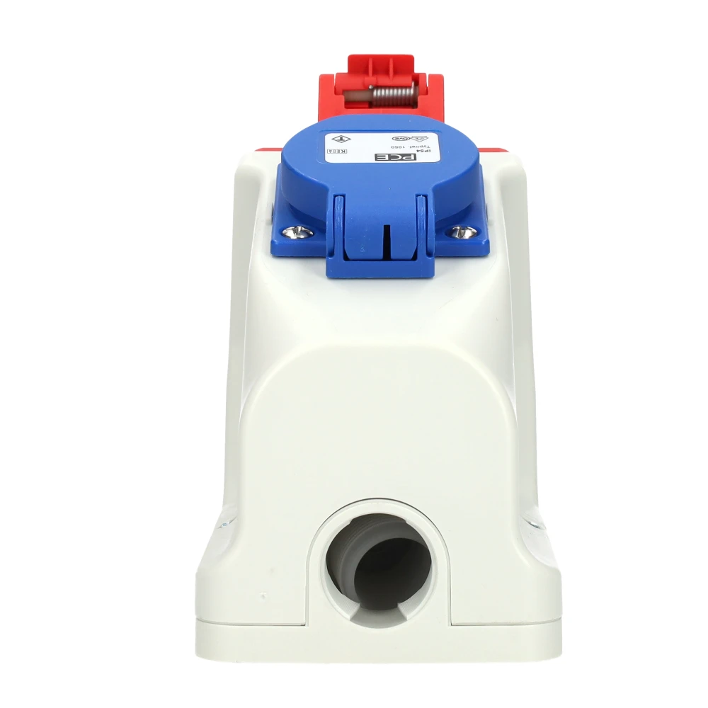 Miniatuur van Kopp CEE-Combi-wanddoos 5-polig 400V 6h 16A IP44 (100400005)