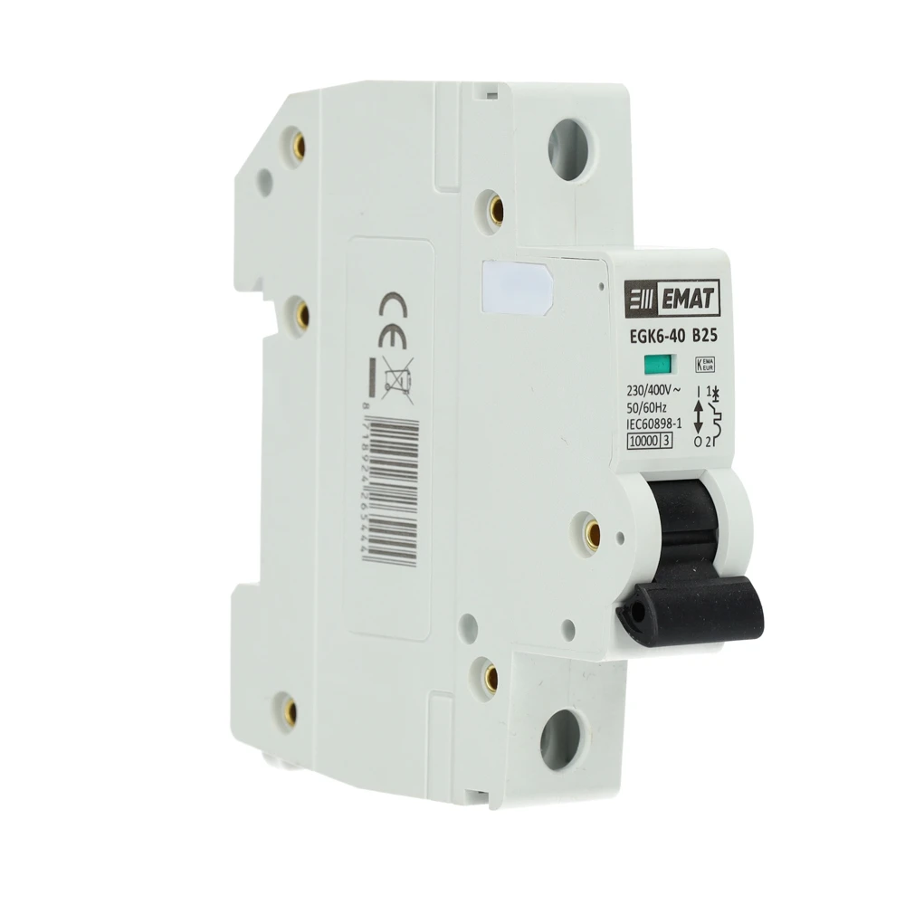 Miniatuur van EMAT installatieautomaat 1-polig 25A B-kar (85001032)