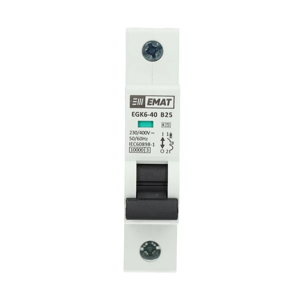 Miniatuur van EMAT installatieautomaat 1-polig 25A B-kar (85001032)