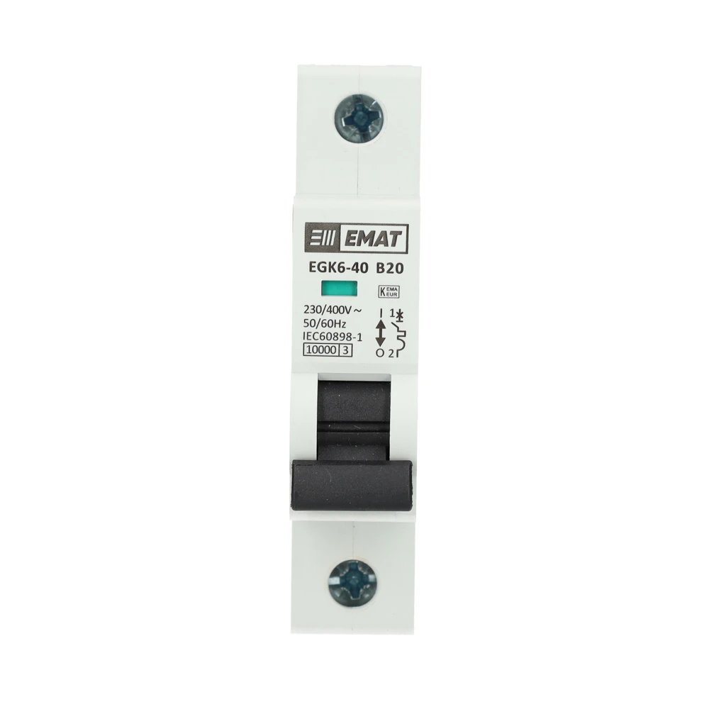Miniatuur van EMAT installatieautomaat 1-polig 20A B-kar (85001030)