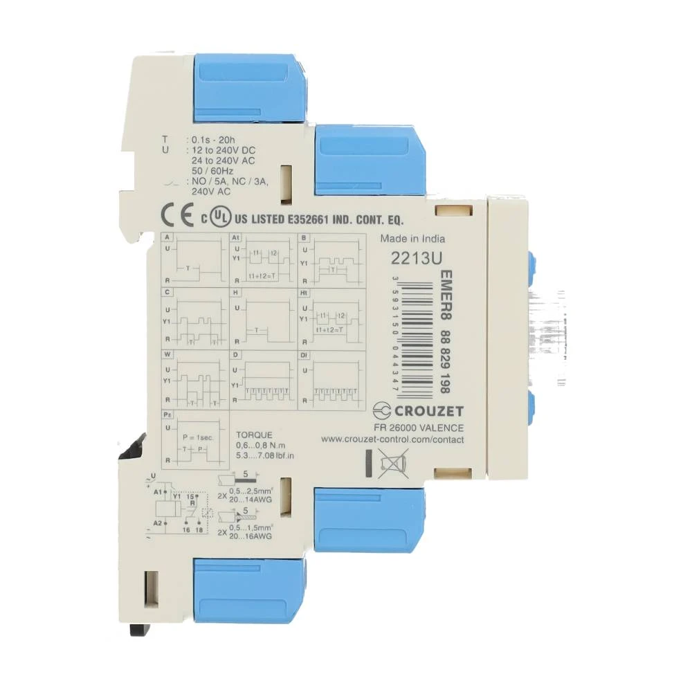 Miniatuur van Crouzet multifunctioneel tijdrelais (N5697)