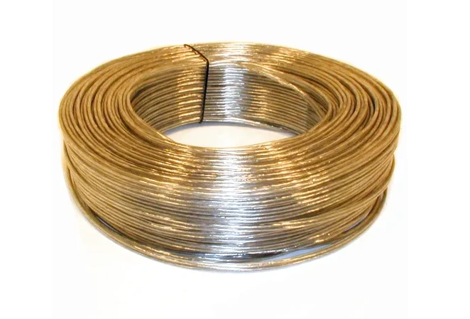 Miniatuur van VMVL (H05VV-F) kabel 2x0.75mm2 afgeplat goud per rol 100 meter (16251)