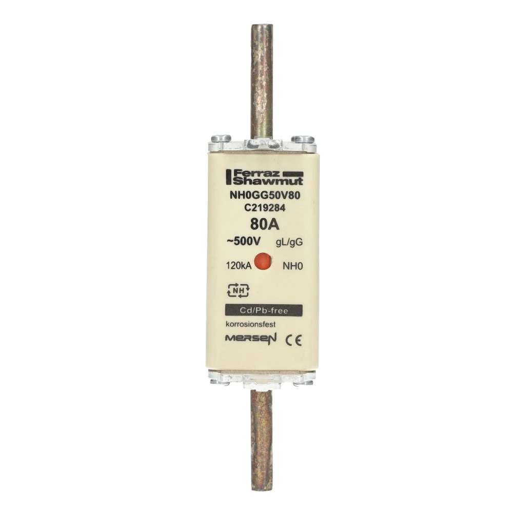 Miniatuur van mespatroon 80A NH0 per 3 stuks