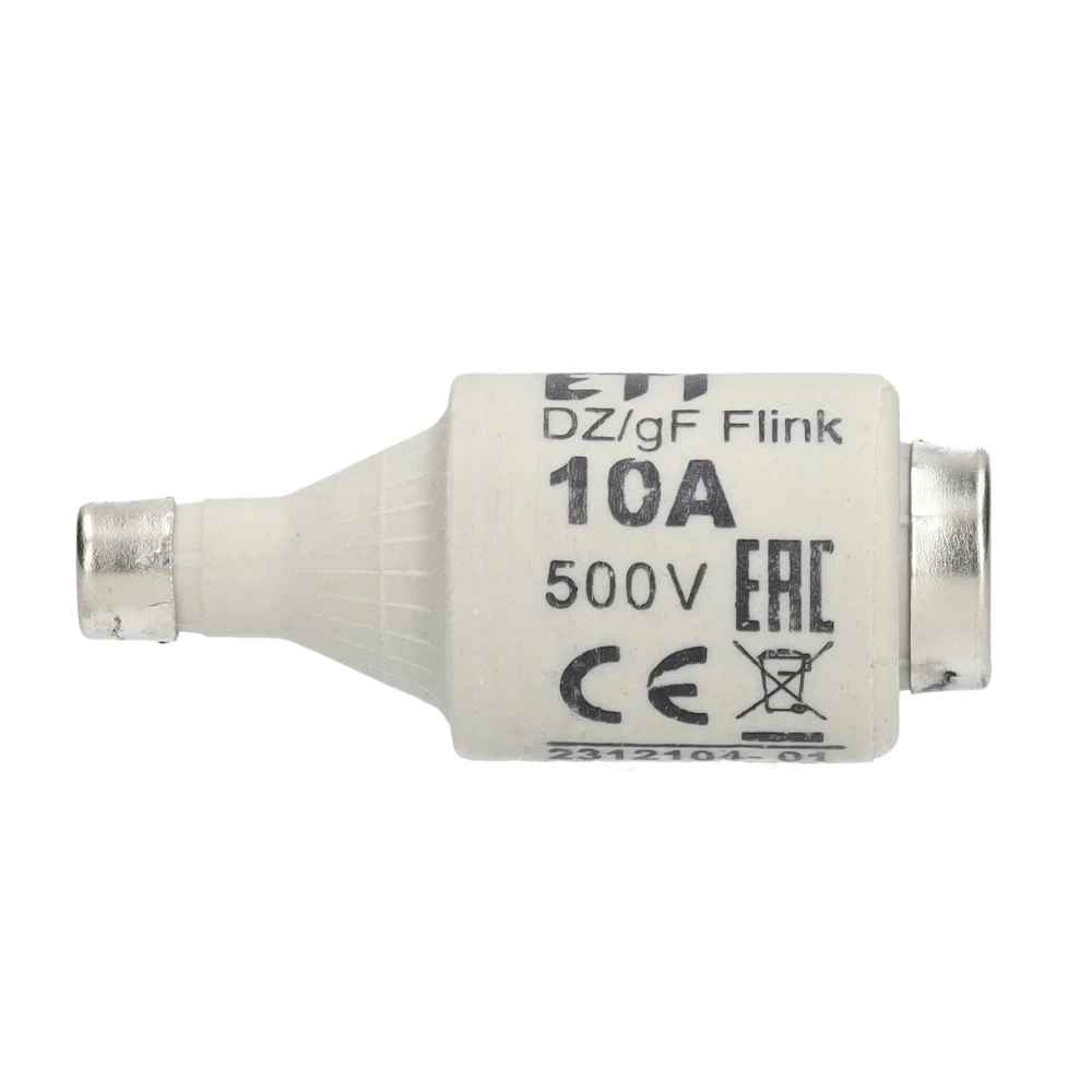 Miniatuur van ETI zekering 10A snel DII per 5 stuks