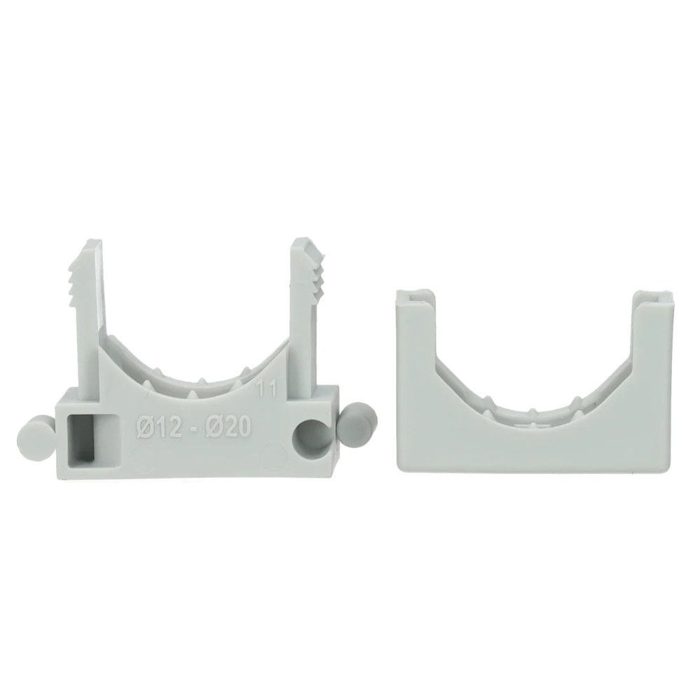 Miniatuur van JSL zadel gesloten 12-20mm onbehandeld kunststof grijs - per 50 stuks (152100052)