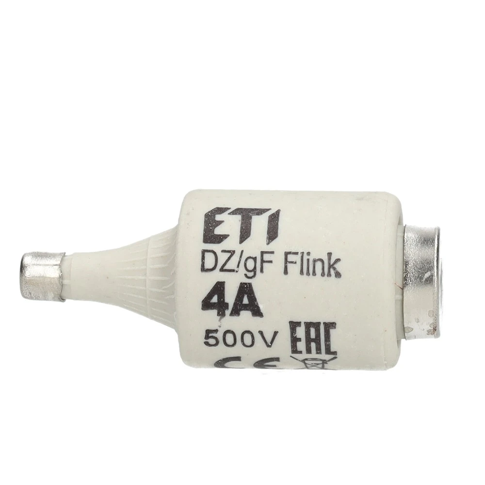 Miniatuur van ETI zekering 4A snel DII per 5 stuks