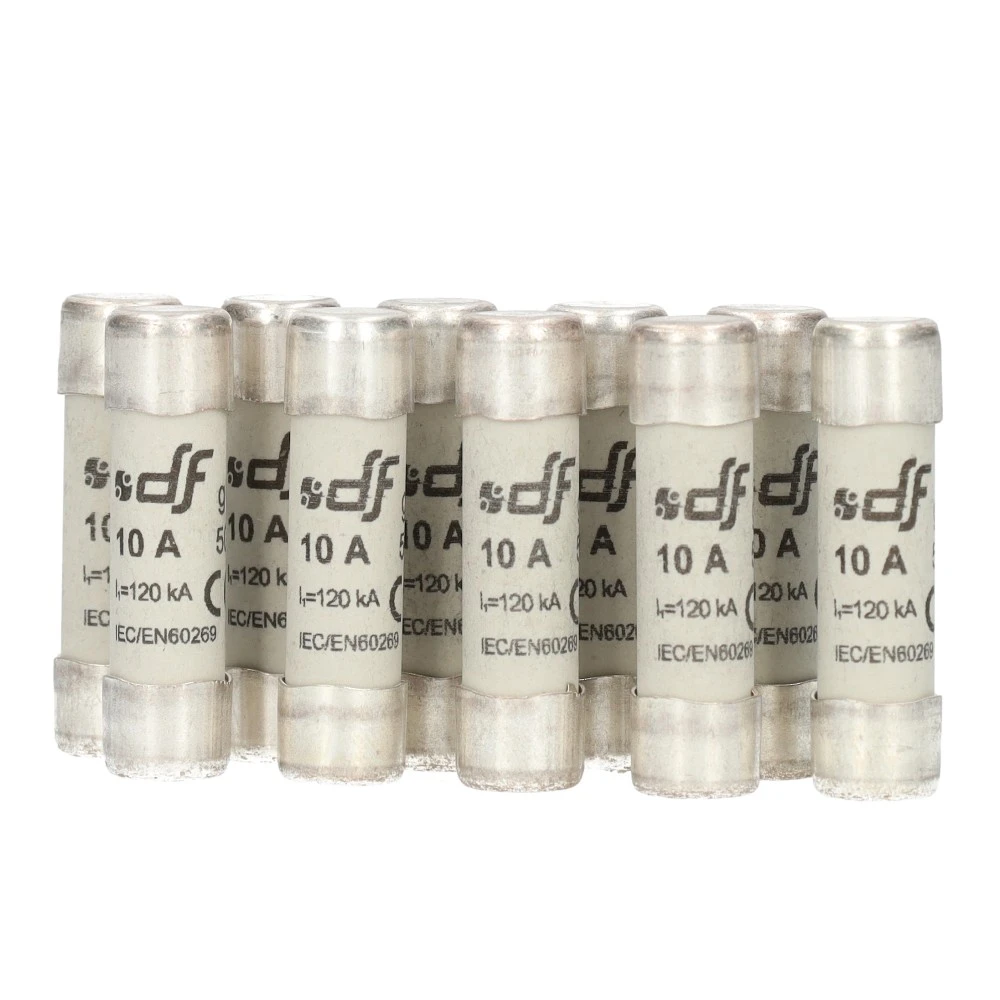 Miniatuur van buiszekering 10A Ø10x38mm per 10 stuks