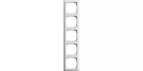 Miniatuur van Gira afdekraam 5-voudig - standaard 55 zuiver wit mat (021504)