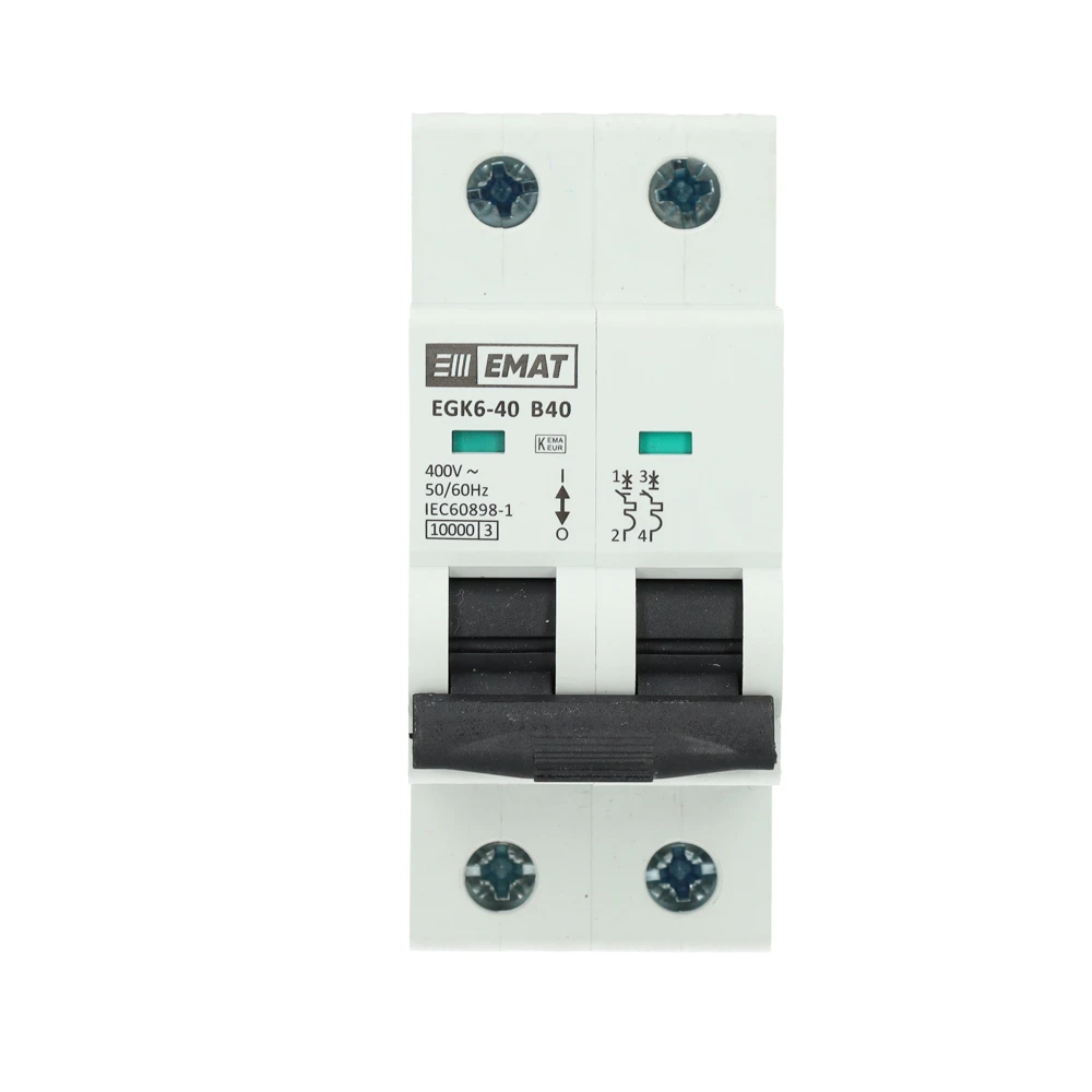 Miniatuur van EMAT installatieautomaat 2-polig 40A B-kar (85001022)