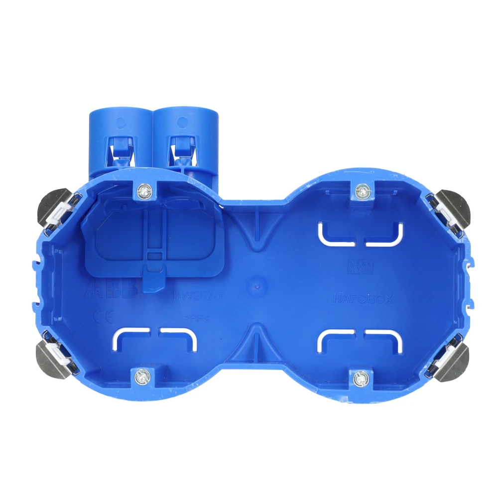 Miniatuur van ABB dubbele hollewand inbouwdoos Ø16/19/20mm 50mm (HW252-F) (HW252-F)