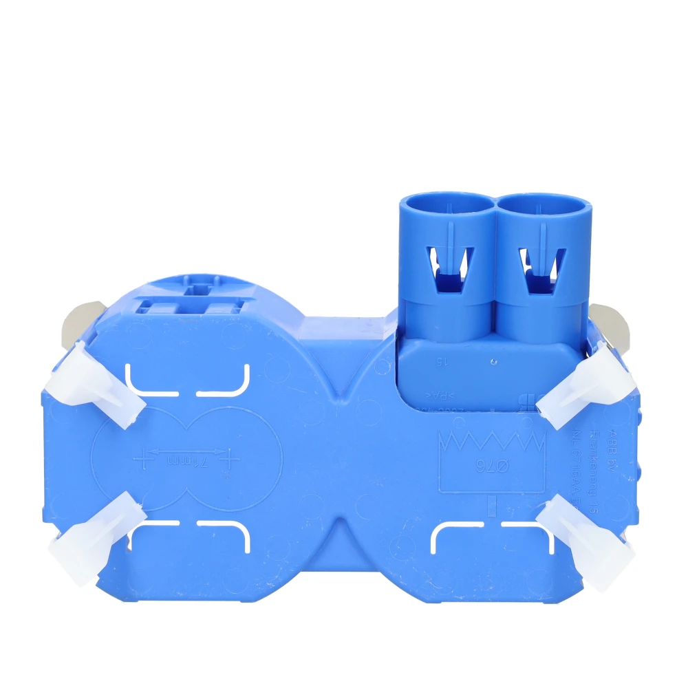 Miniatuur van ABB dubbele hollewand inbouwdoos Ø16/19/20mm 50mm (HW252-F) (HW252-F)