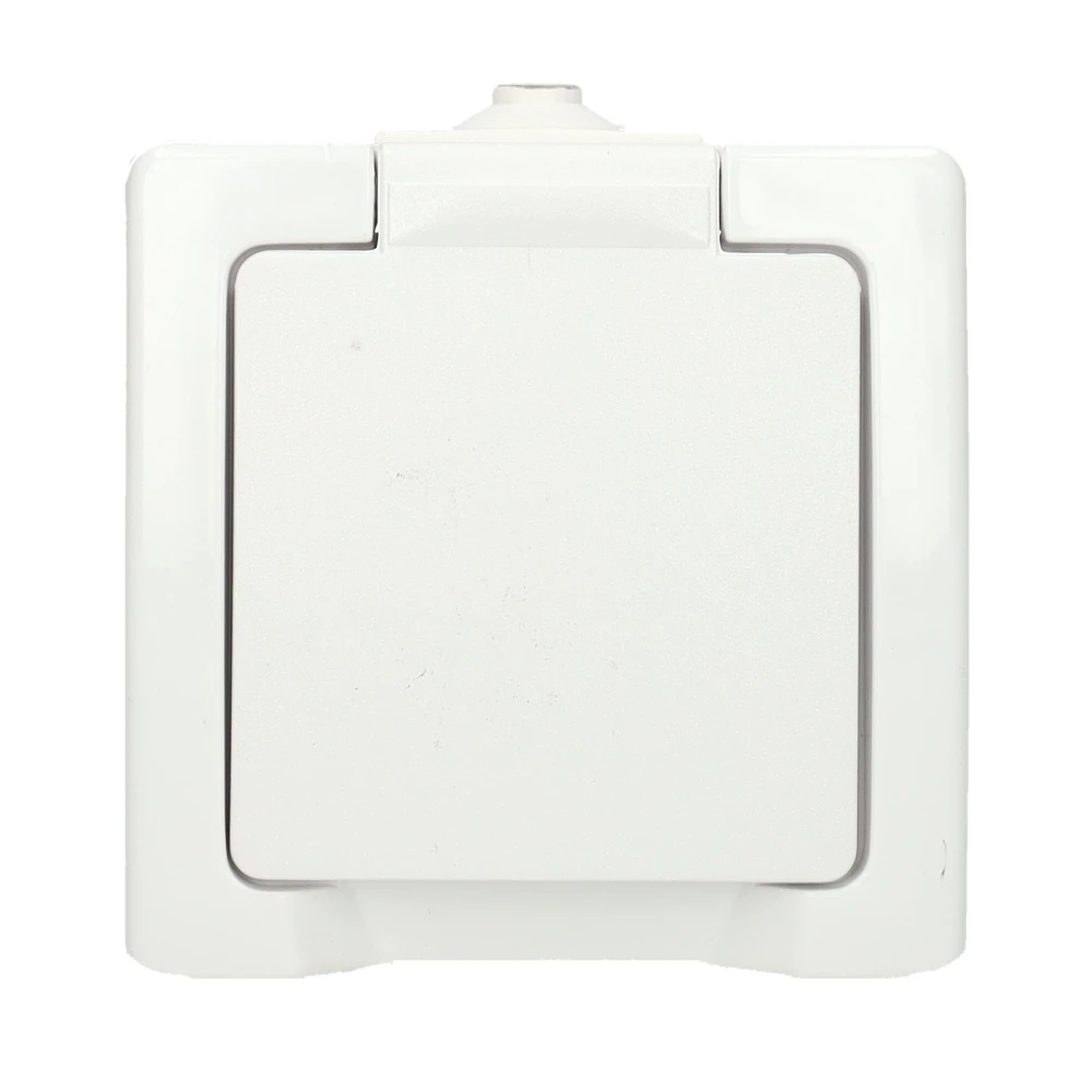 Miniatuur van Kopp NAUTIC stopcontact ip44 met randaarde 1-voudig opbouw wit