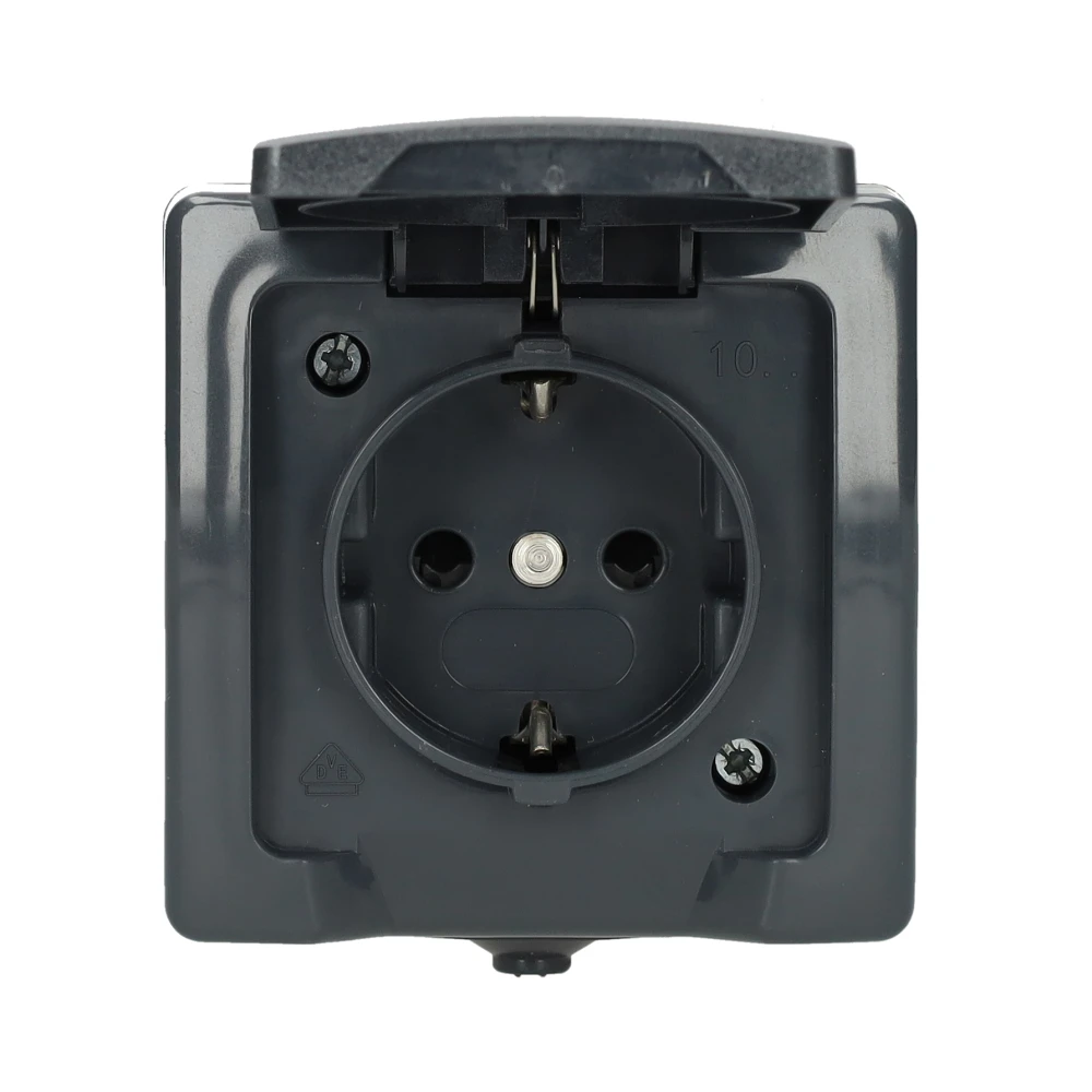 Miniatuur van Kopp NAUTIC stopcontact ip44 met randaarde 1-voudig opbouw antraciet