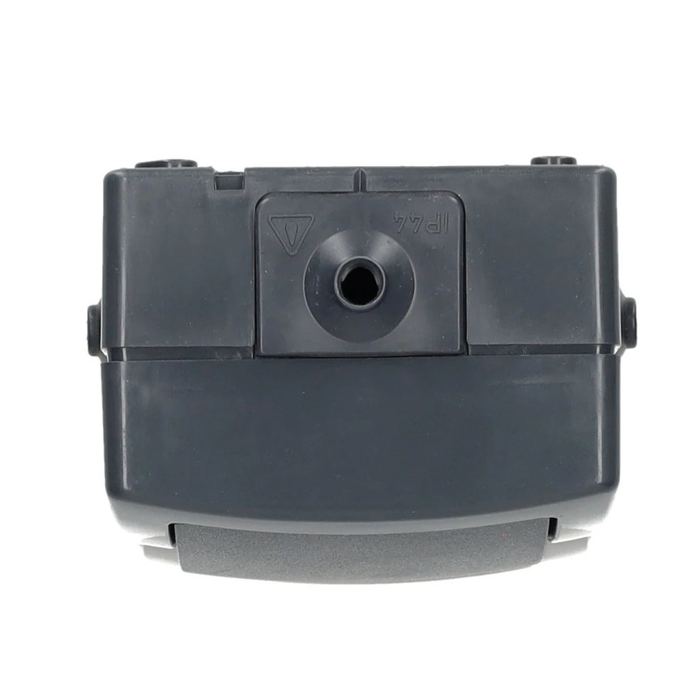 Miniatuur van Kopp NAUTIC combinatie wisselschakelaar en stopcontact ip44 verticaal met randaarde opbouw antraciet(138515009)