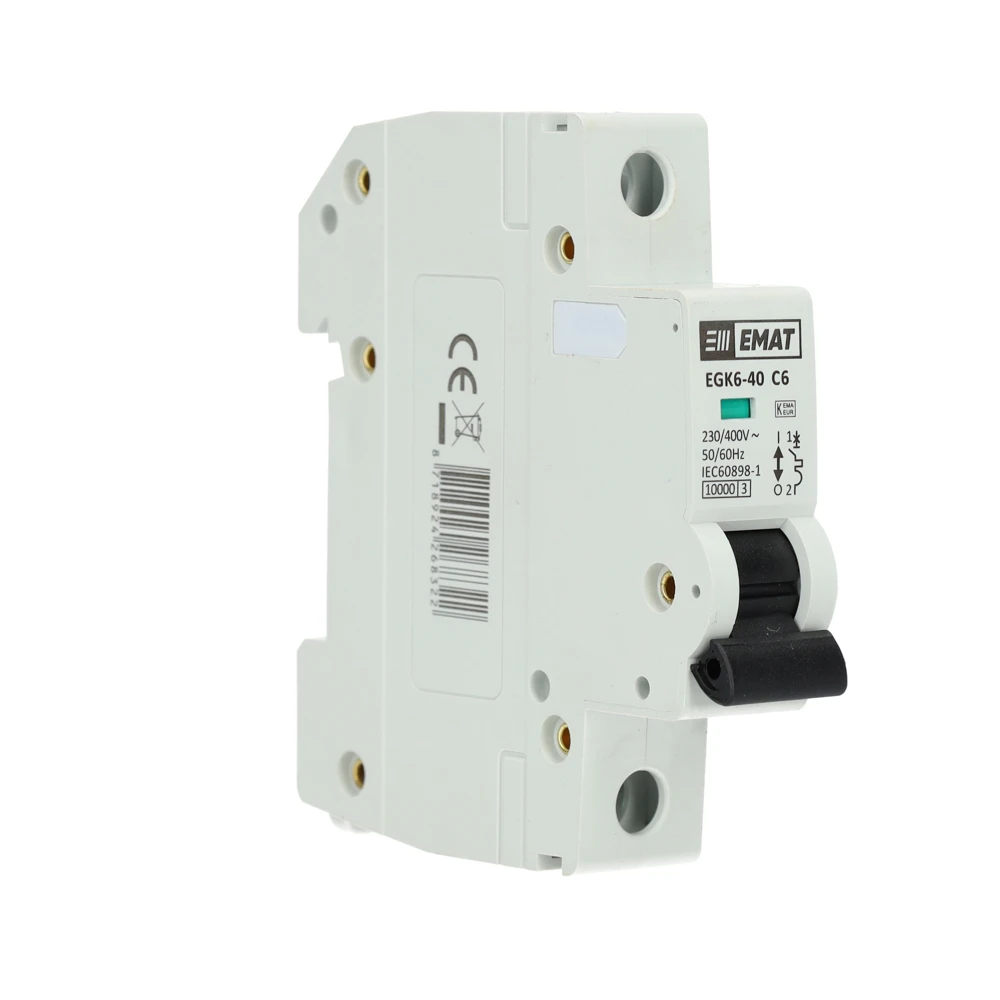 Miniatuur van EMAT installatieautomaat 1-polig 6A C-kar (85001025)