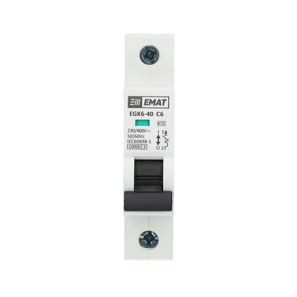 Miniatuur van EMAT installatieautomaat 1-polig 6A C-kar (85001025)