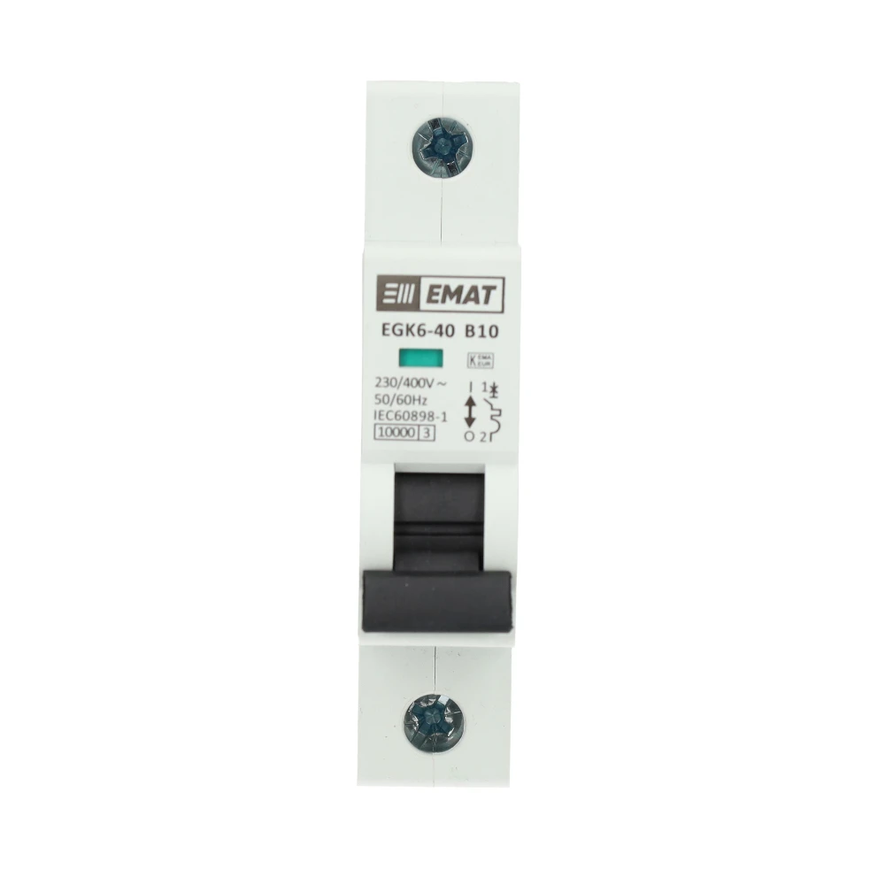 Miniatuur van EMAT installatieautomaat 1-polig 10A B-kar (85001026)