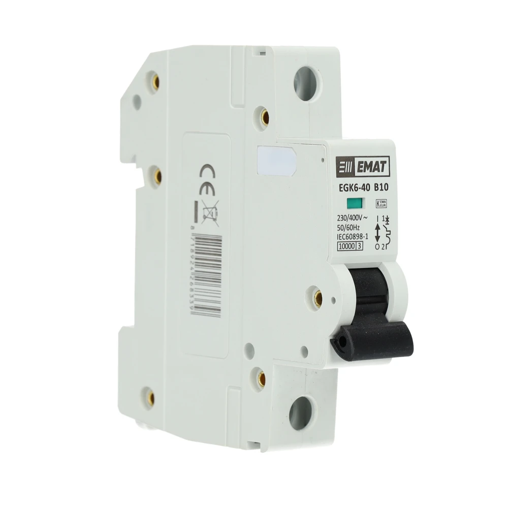 Miniatuur van EMAT installatieautomaat 1-polig 10A B-kar (85001026)