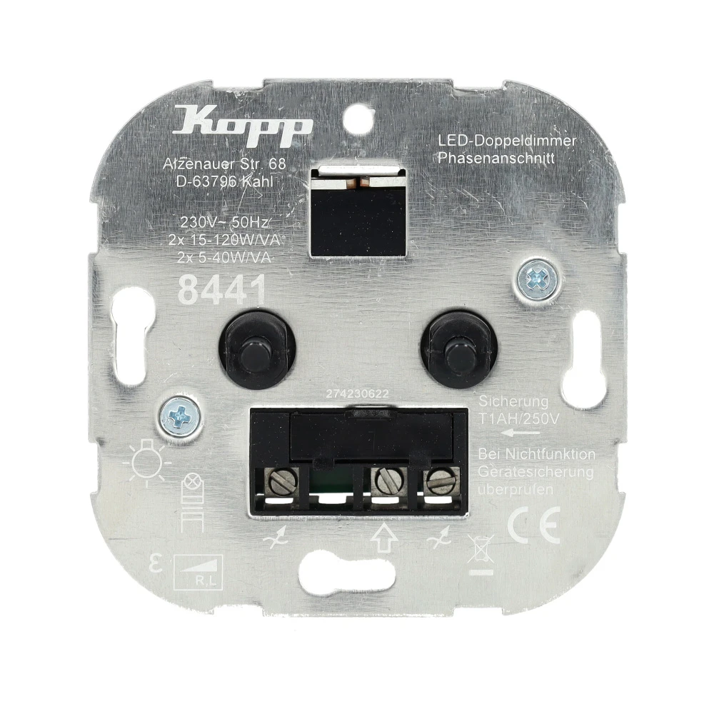 Miniatuur van Kopp universele LED duodimmer, 2x 5-40W (844100000)
