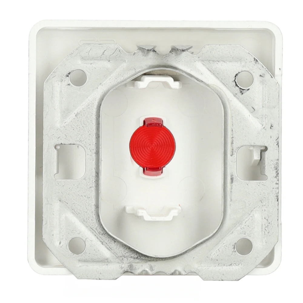 Miniatuur van Kopp HK02 bedieningswip met rode lens 1-voudig staal per 10