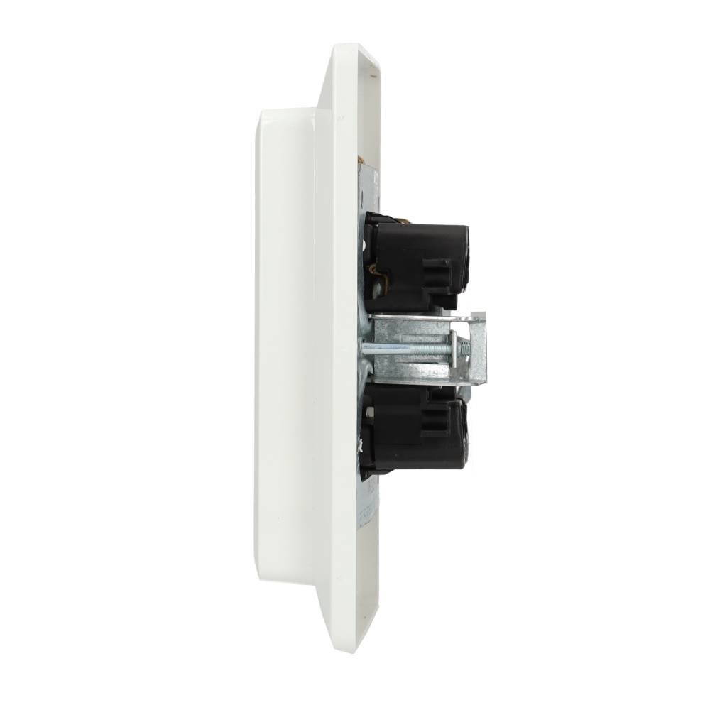 Miniatuur van Kopp stopcontact 2-voudig met randaarde en kinderbeveiliging half opbouw - HK02 wit (927713009)