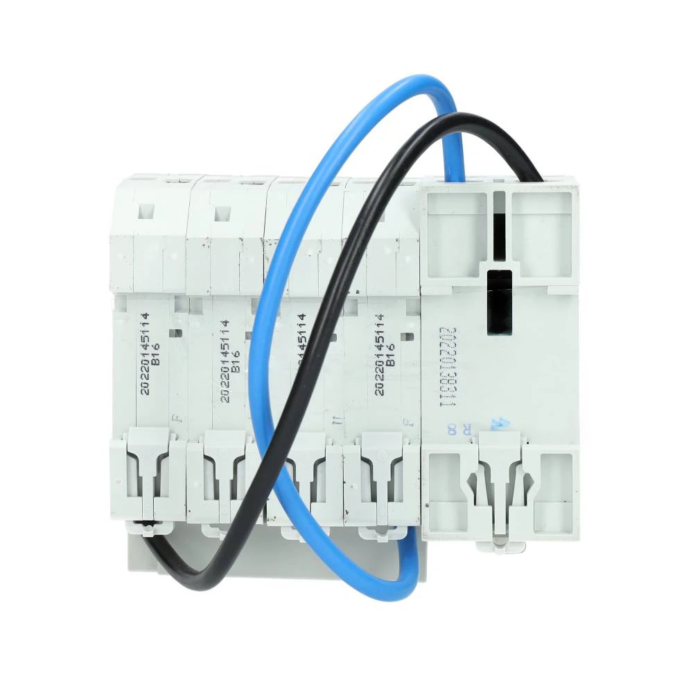 Miniatuur van EMAT uitbreidingsset 1 aardlekschakelaar 2P 40A, 4 installatieautomaat 1P+N 16A B-Kar (85015003)