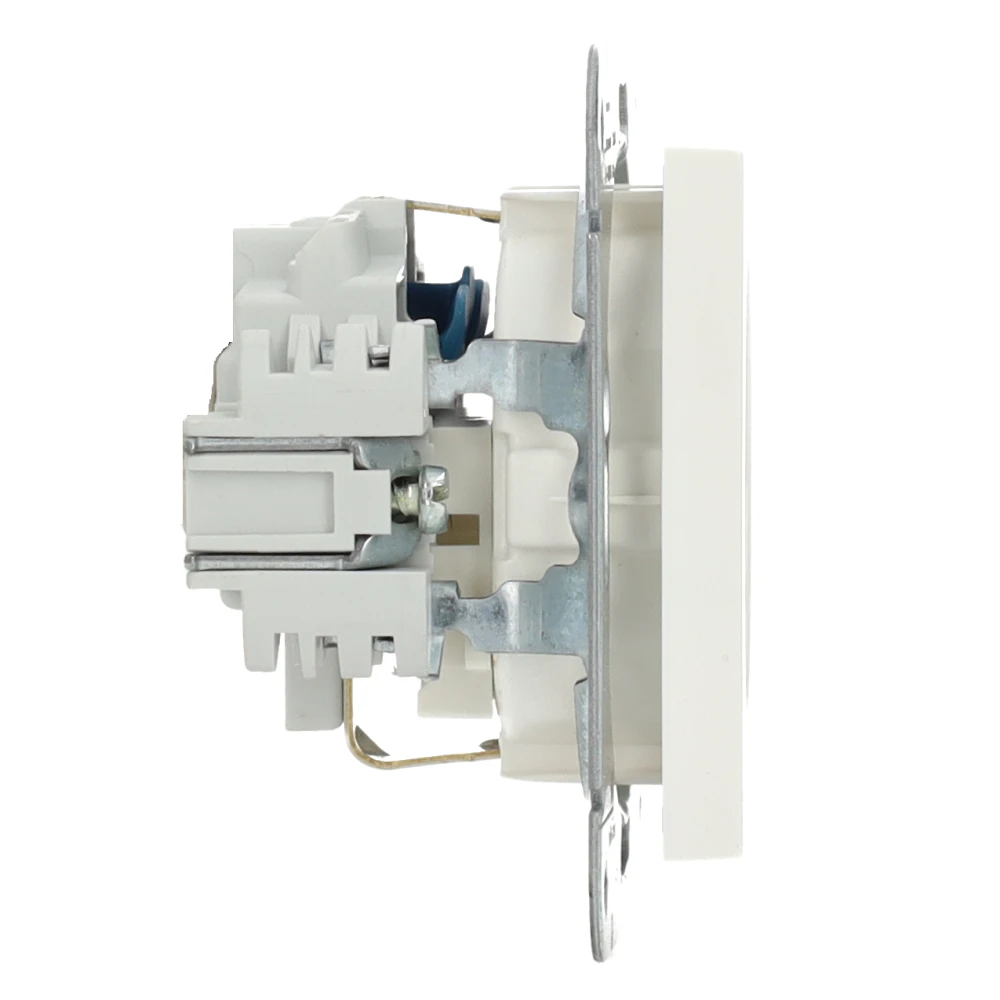 Miniatuur van Kopp HK07 stopcontact inbouw met randaarde 1-voudig wit