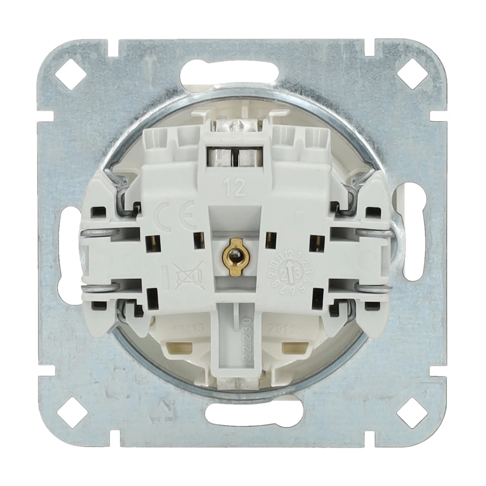 Miniatuur van Kopp HK07 stopcontact inbouw met randaarde 1-voudig wit