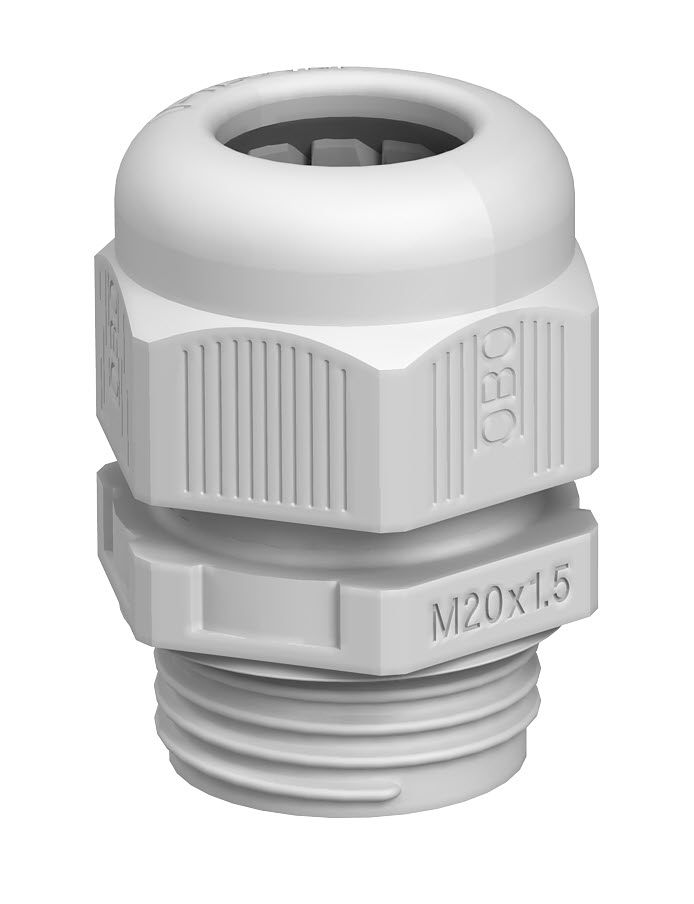 Miniatuur van OBO wartel Metrisch 16 4,5-10mm IP68 kunststof - grijs (2022845)