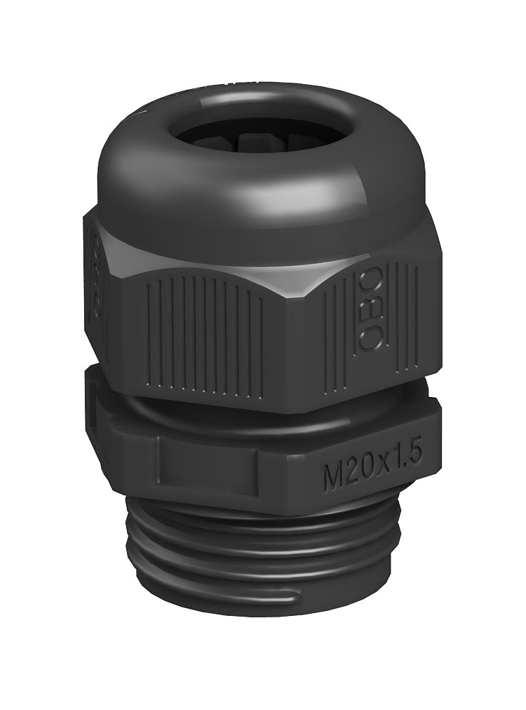 Miniatuur van OBO wartel Metrisch M25 9-17mm IP68 kunststof zwart (2022889)