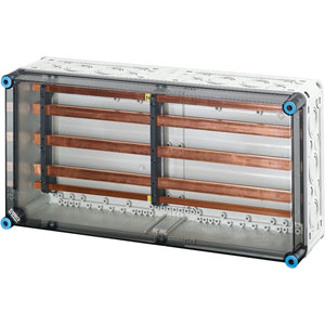 Miniatuur van Hensel 6455 railsysteemkast 400A 5-polig 600x300mm