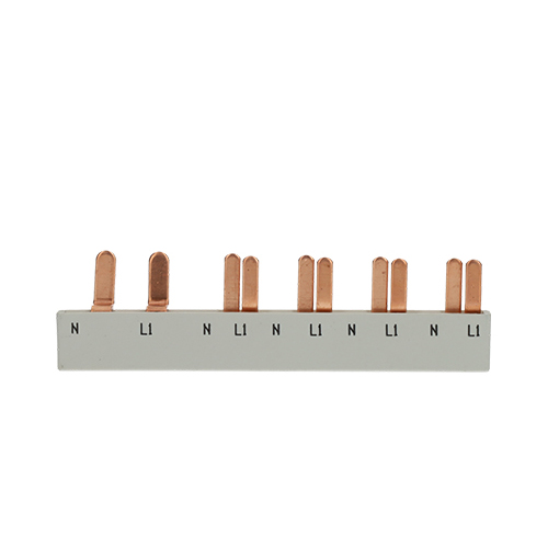 Miniatuur van doorverbinder 2F pin 6mod 2X18mm 8x9mm (P12010G20)